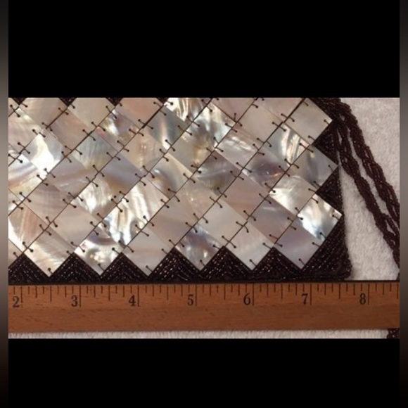 Vintage hannahs hawaii beaded wristlet - Picture 6 of 7